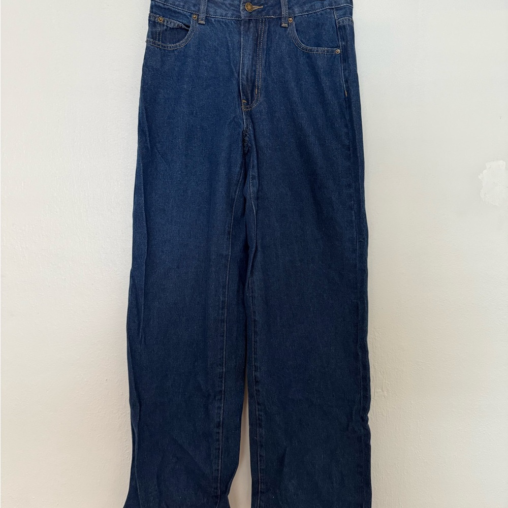 Lioness Blue Boyfriend Jeans Relaxed Fit